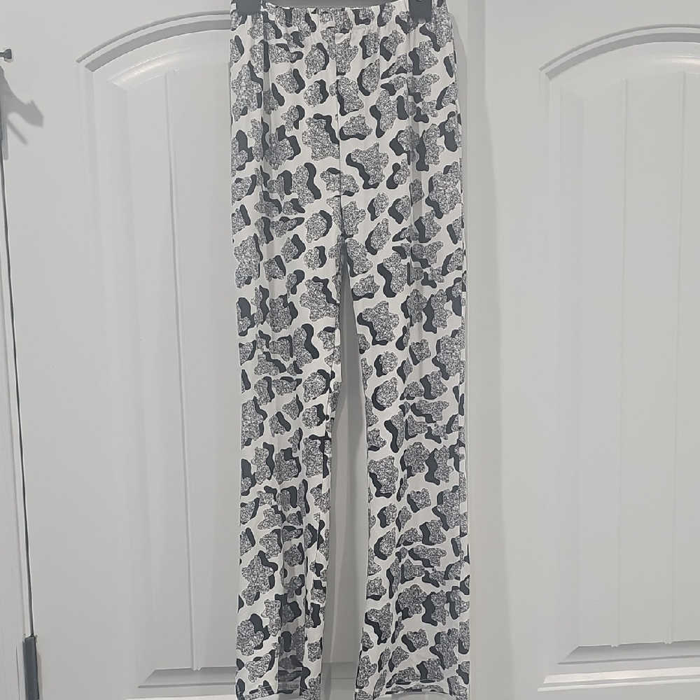 💥Black and White Cow Patterned Pants💥